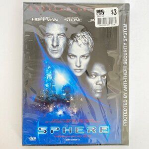 1998 Sphere DVD Movie Sealed Vintage Dustin Hoffman Sharon Stone Samuel Jackson
